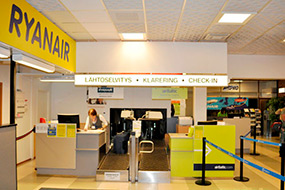 Ryanair, перелет из Лаппеенранты в Дюссельдорф