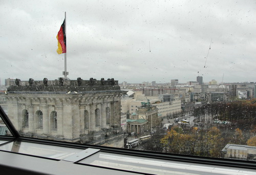 Вид на Берлин из Рейхстага