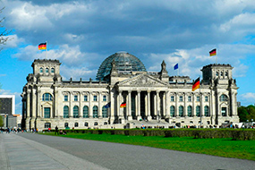 Здание Рейхстага в Берлине