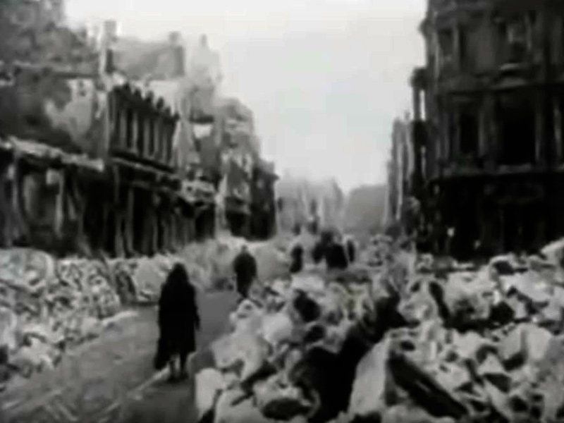 Уничтожение Дрездена союзной авиацией в 1945 году