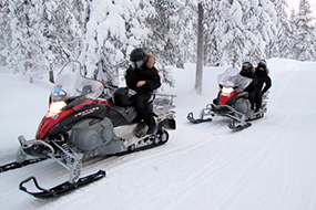 Покупаем снегоход в Финляндии