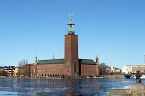Ратуша Стокгольма столицы Швеции