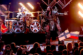 Выступление финской группы LORDI на Евровидение 2006