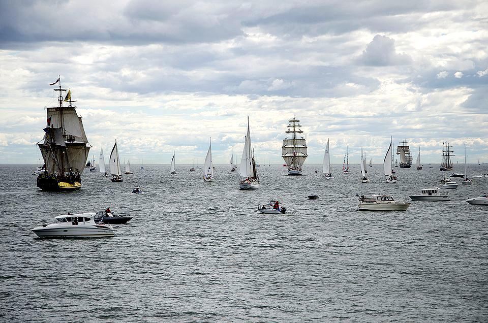 Парусная регата The Tall Ships Races - 2013, прощание