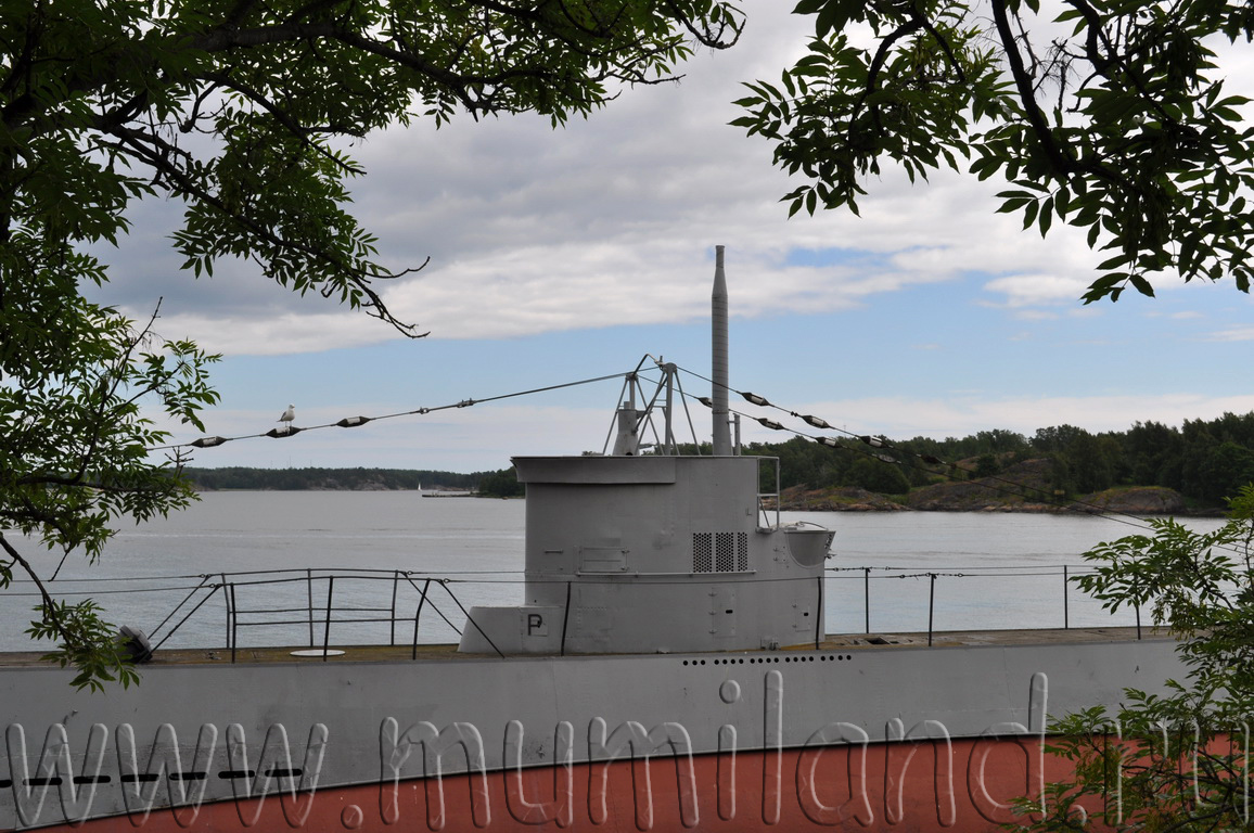 Подводная лодка в крепости Суоменлинна