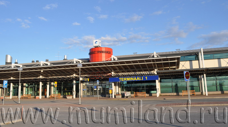 Терминал N 1 в аэропорту Тампере (Tampere-Pirkkala)